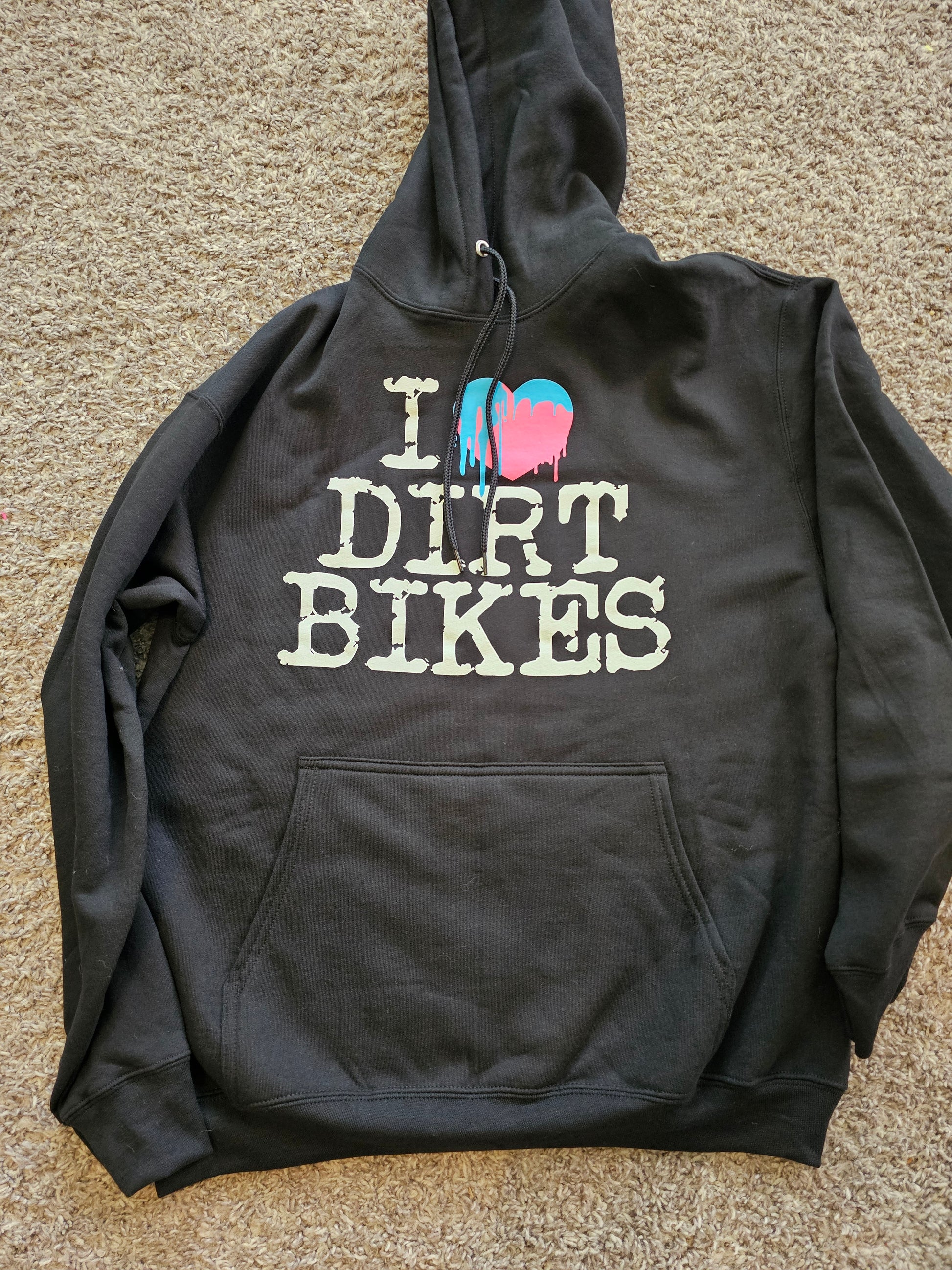 "I Heart Dirtbikes" Hoody