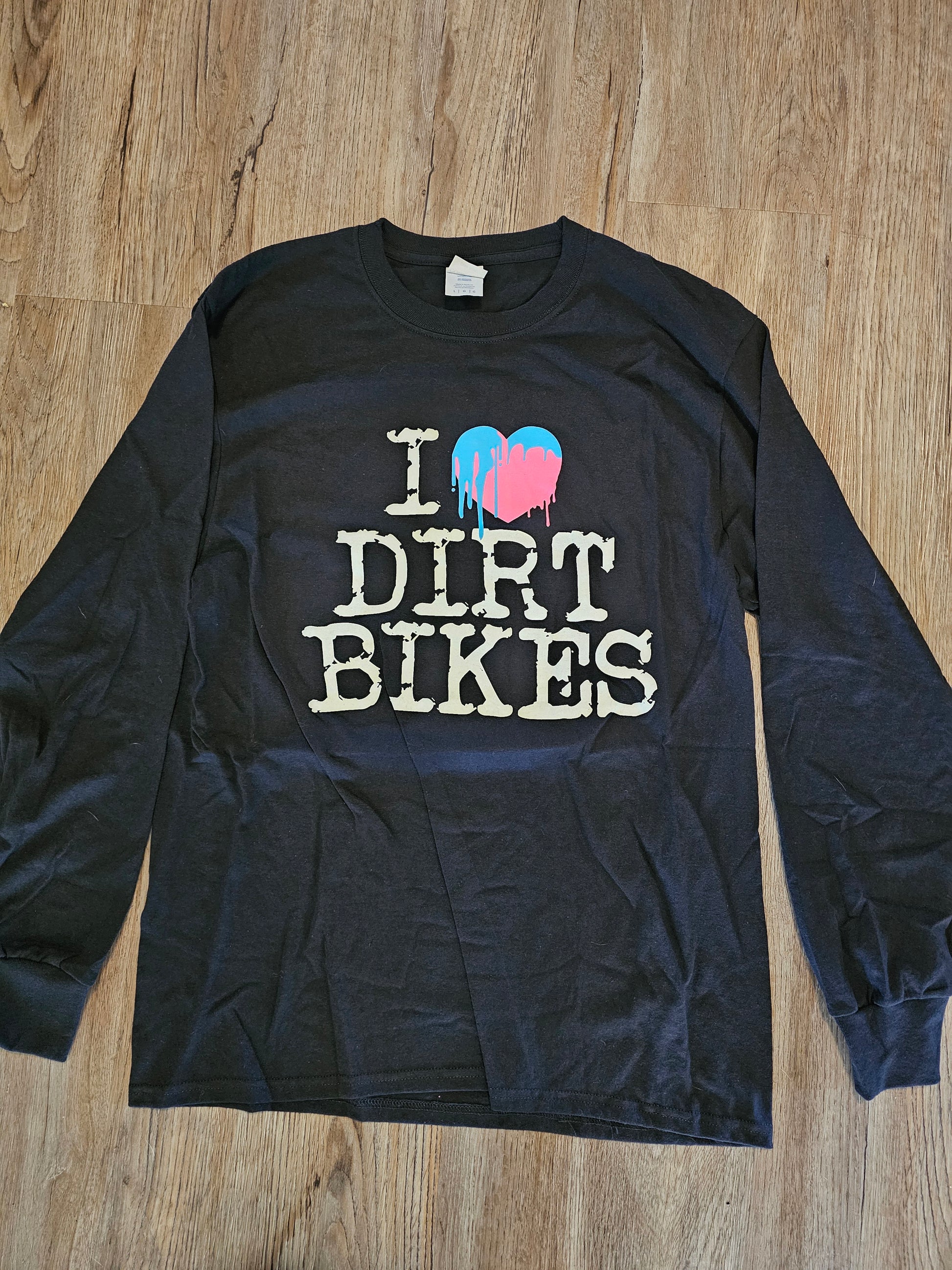 "I Heart DirtBikes" Long Sleeve