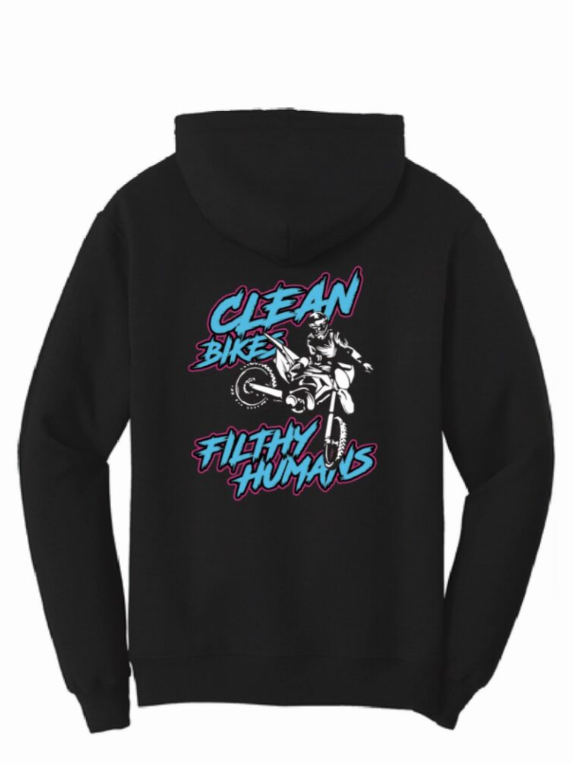Clean Bikes Filthy Humans Hoody
