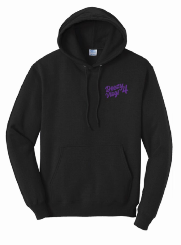 Eat My Roost BLk/Purp Hoody