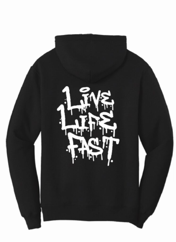 Live Life Fast Dripp Hoody