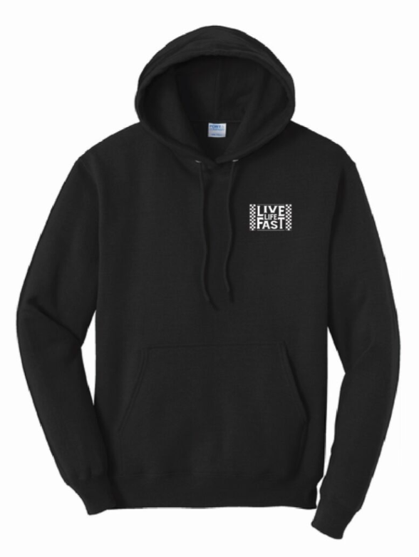 Live Life Fast Juke Box Hoody